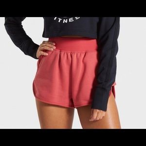 Brick Red/Pink Legacy Gymshark Shorts